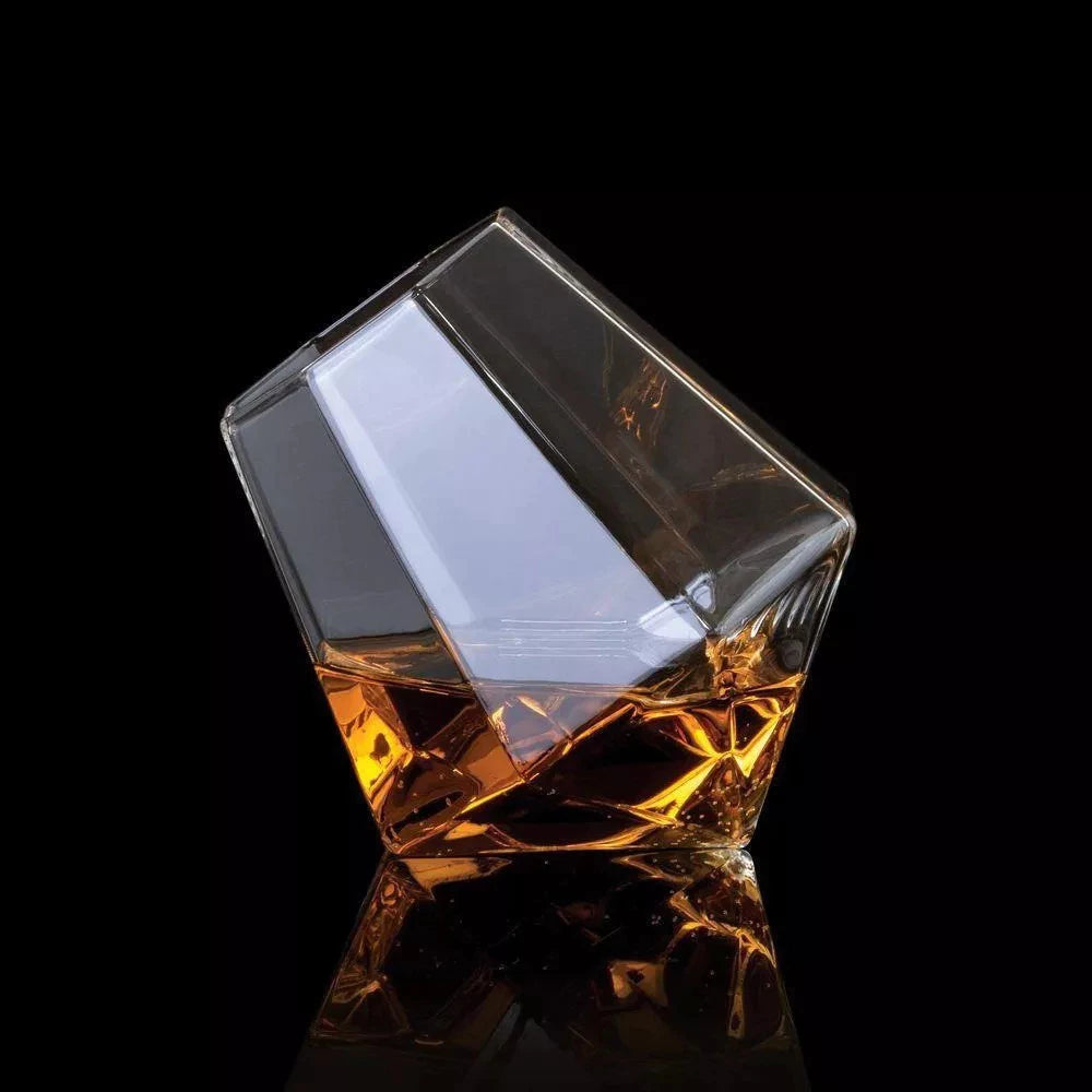 Copo de Vidro Diamond Whisky 300ml – Sofisticação e Estilo Exclusivo
