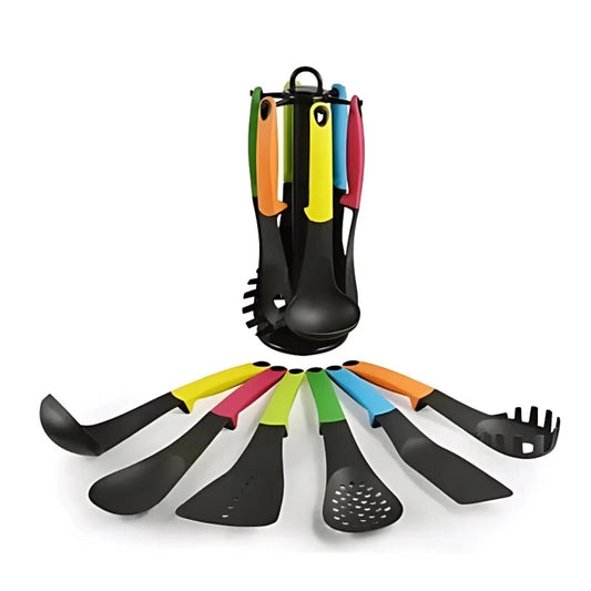 Conjunto-de-Utensílios-7-Peças-com-Suporte-Giratório-Praticidade-e-Organização