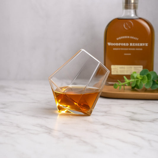 Copo de Vidro Diamond Whisky 300ml – Sofisticação e Estilo Exclusivo