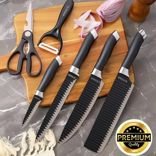 Kit-de-Facas-Churrasco-e-Cozinha-6-Peças-Antiaderentes 